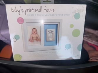 Baby's Print Wall Frame Kit