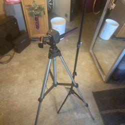 Tripods. $30 Obo For Both.