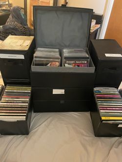 Musician roadies’ CD collection