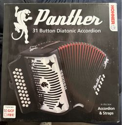 Hohner Panther Accordion GCF