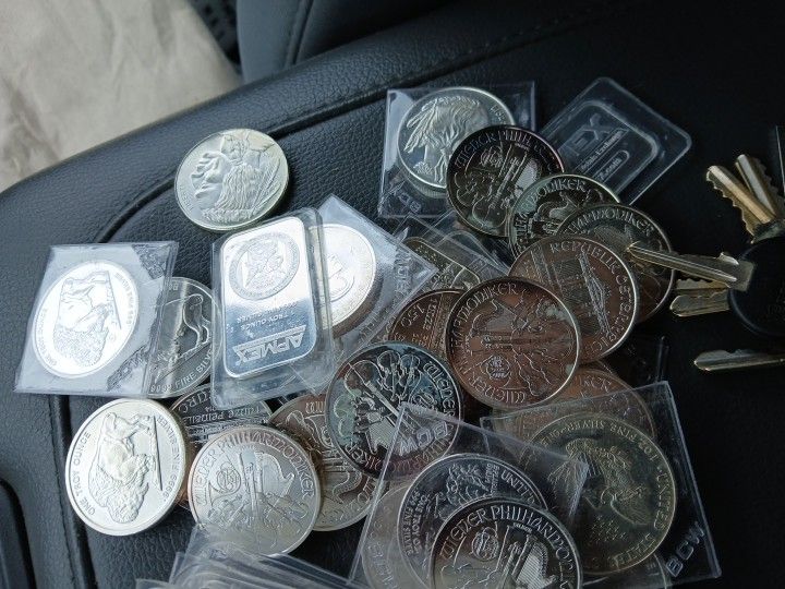Silver 1 Oz Rounds Bars