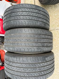 3 continental pro contact tires , 245/45/18