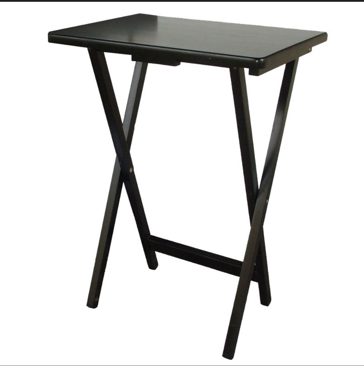 Foldable Tray Table Black