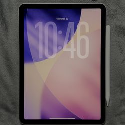 Apple iPad Air 4th Generation (64GB, Space Gray) + Apple Pencil 2nd Gen