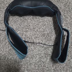 InvoSpa Shiatsu Neck and Back Massager with Heat - Deep Kneading Pillow for Massage - Electric Full Body Massager