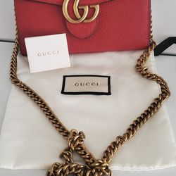 GG Marmont chain wallet