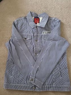 RNT23 London Men Jean Jacket Size XXL Men