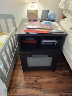 2 Ikea Brimmes nightstands