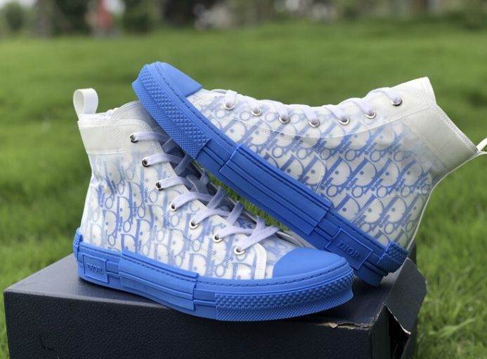 Blue And White Christian Dior Sneakers All Sizes