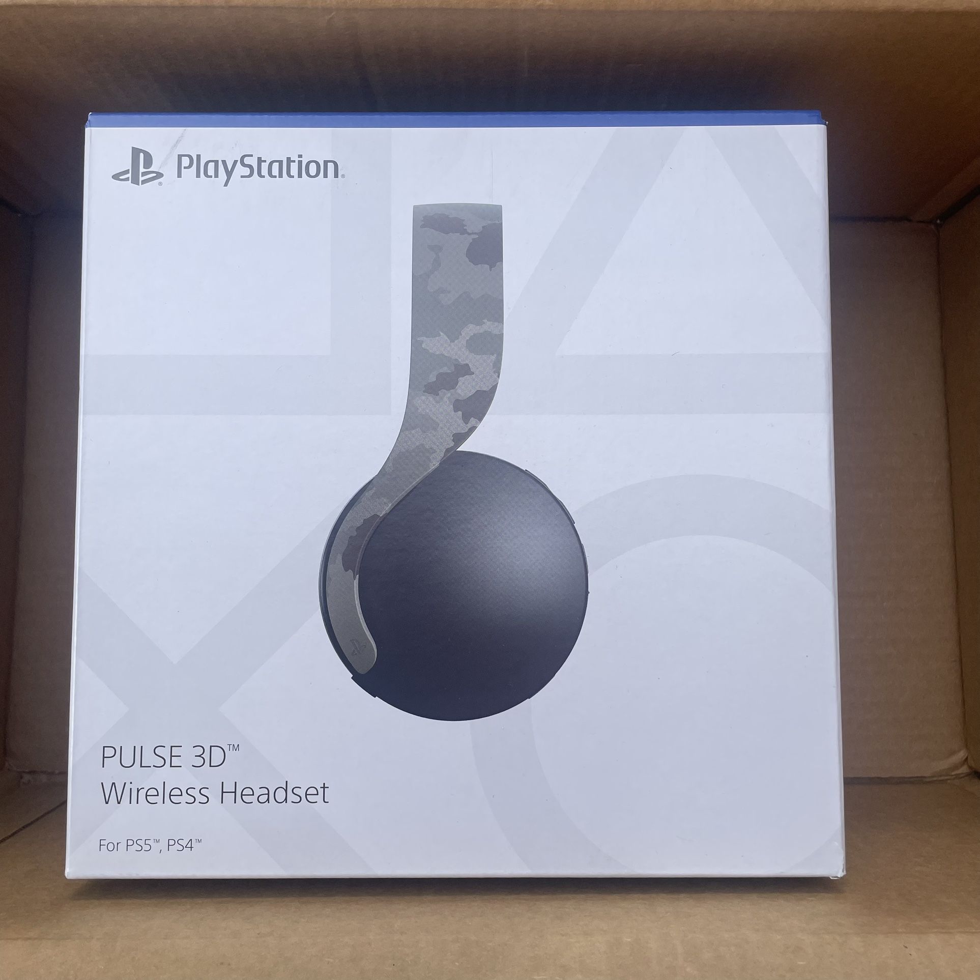 Sony PlayStation Pulse 3D Camo Headset Brand New Factory Sealed