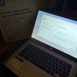 HP - 14" Chromebook Laptop - Intel Celeron - 4GB Memory - 64GB eMMC - Modern Gray $60