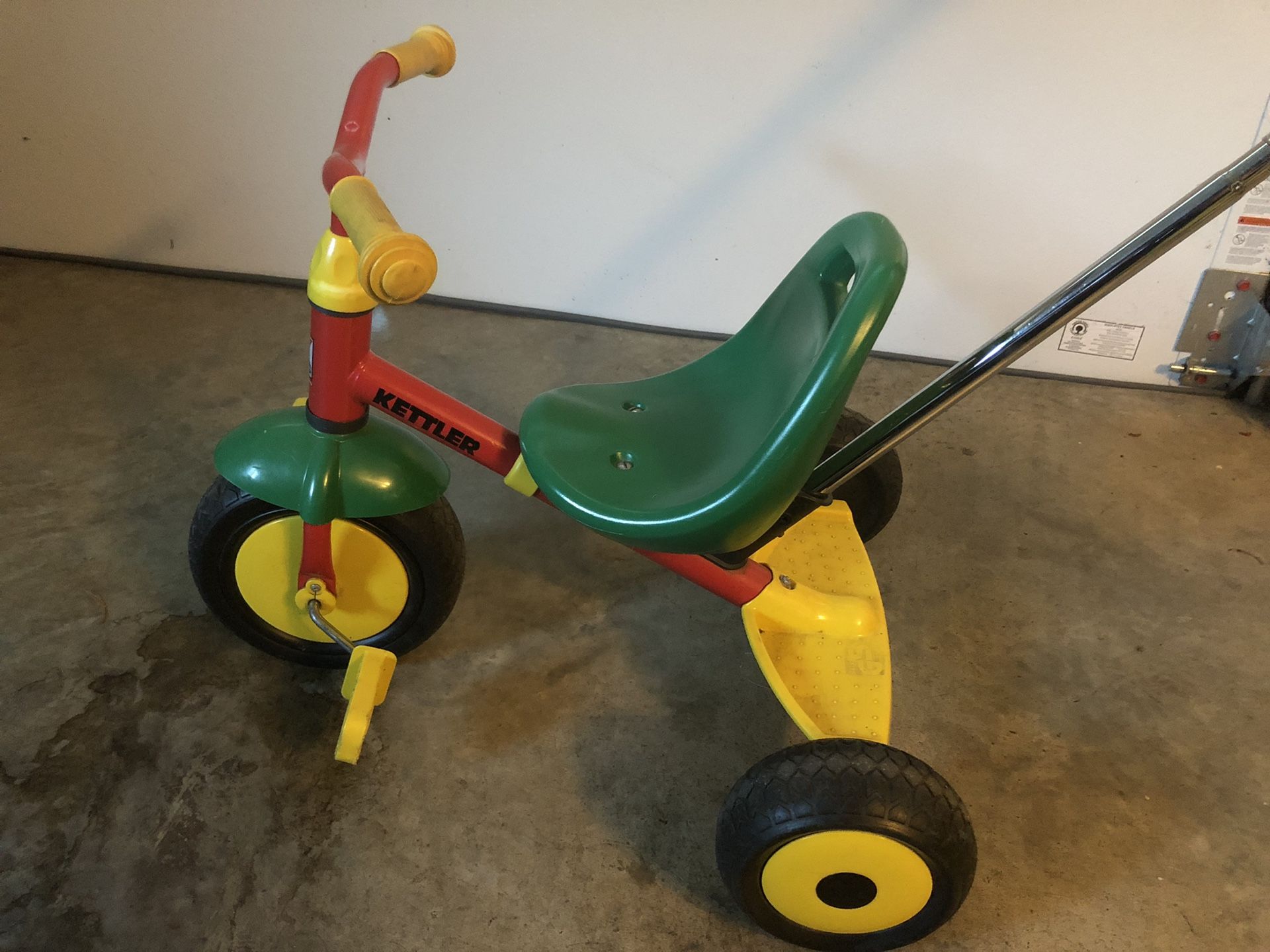 Kettler Trike with adjustable push bar for Sale in Bellevue, WA OfferUp