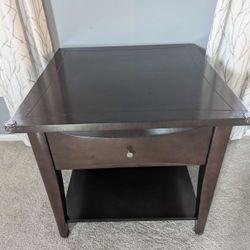 End/Side Table Cappuccino Brown
