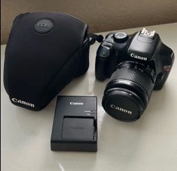 Canon EOS Rebel T3 with EF-S 18-55mm f/3.5-5.6 IS II Lens