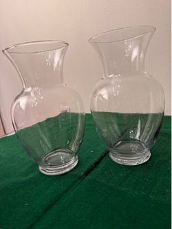 Vase, candy dish, glass serving plate, glass punch bowl