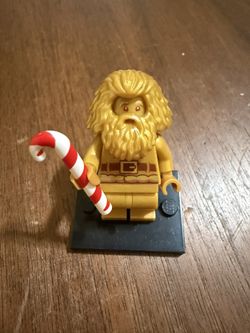 Lego Golden Santa Mini Figure