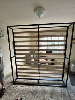 King size bed frame