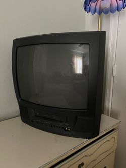 CRT TV With VCR Combo