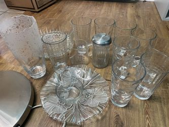Assorted Glassware and Drinkware Set