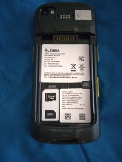 Zebra TC58A1 mobile computer/barcode scanner