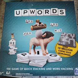 Upwords Board Tile Game