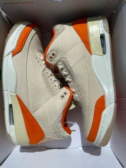 Air Jordan 3 Retro TEX “Starfish”  IH7694-200 Wmns Size 9 DS