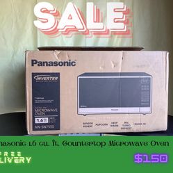 Panasonic 1.6 cu. ft. Countertop Microwave Oven
