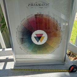 Framed Prismatic Color Wheel