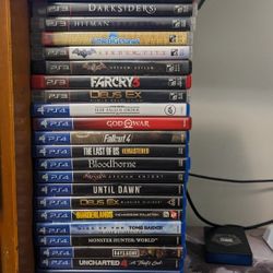 Ps4,Ps3,Ps2,Ps1,PC Games 