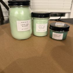Leaf Me Alone Candle 