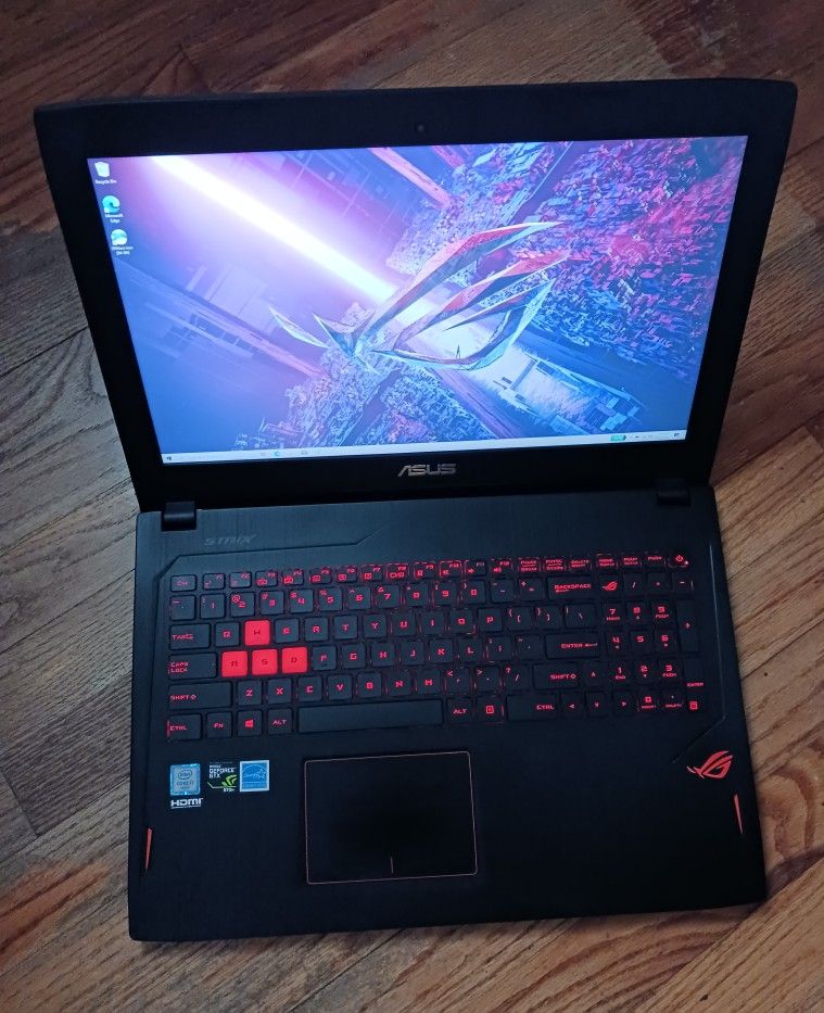 Asus ROG 16 Inch Gaming Laptop Intel Core i7 16 GB RAM 256 GB SSD & 500 GB 7.2K HD Webcam 1080P LCD Nvidia GTX 970M DDR5 Graphics Windows 11 64 Bit OS