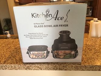 Kitchen Ace 6Pc Air Fryer