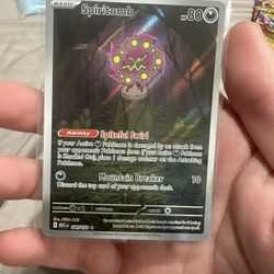 Spiritomb Illustration Rare 148/132 from Mega Evolutions