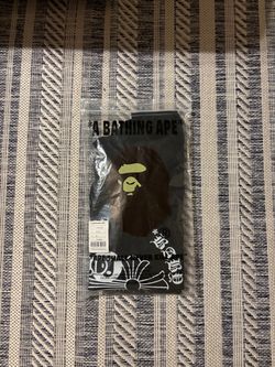 A Bathing Ape BAPE/ chrome  Black T-Shirt