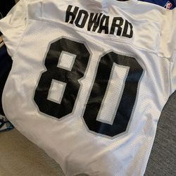 Rare 90s Desmond Howard Raiders Jersey Lg