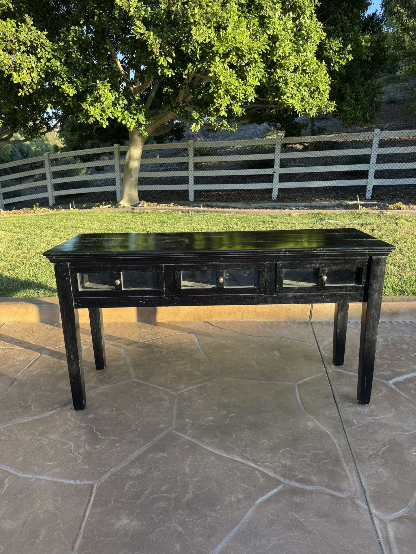 Solid Wood Console Table