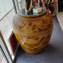 Antique Chinese Martaban / Dragon Jar