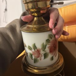 Vintage Rose Lamp