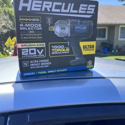 Hercules 20v Impact drill Gun And Saw 