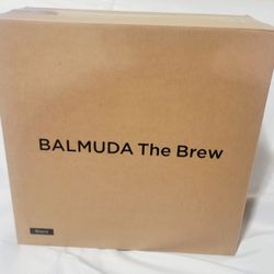 Brand New BALMUDA The Brew Coffee Maker K06H BLACK