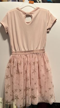 Unicorn Dress Tule Star Skirt Pink Size 5T Thumbnail