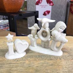 Snow Babies Department 56 I Love You Valentine’s Day Gift Present 