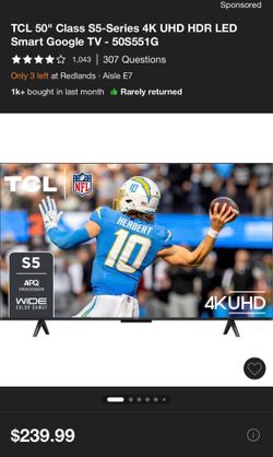 TCL google tv