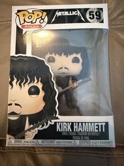 Funko Pop! Rocks Metallica Kirk Hammett #59 (New)