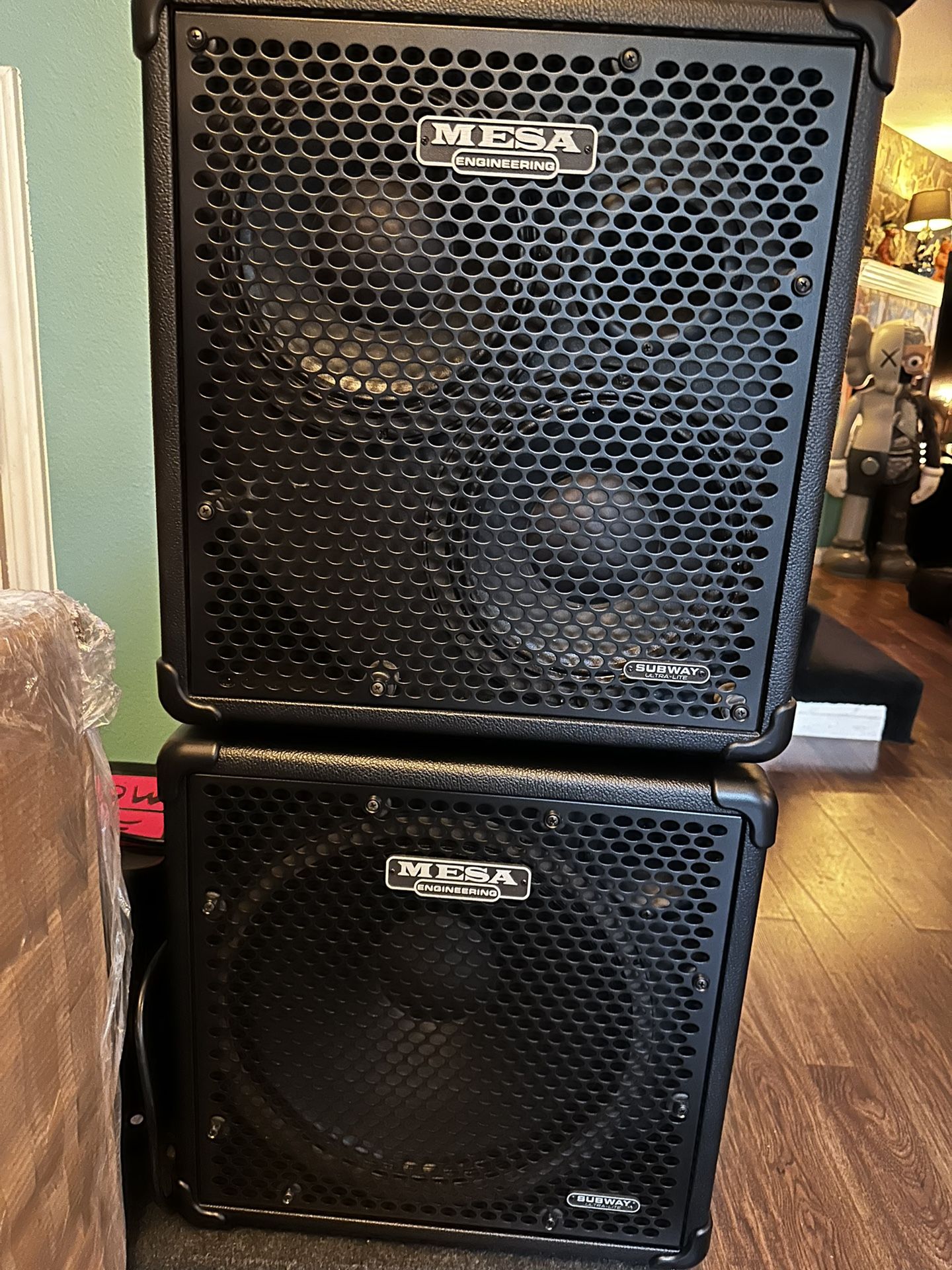 Mesa Subway 2x10 And 1x15 Bass Cabinets