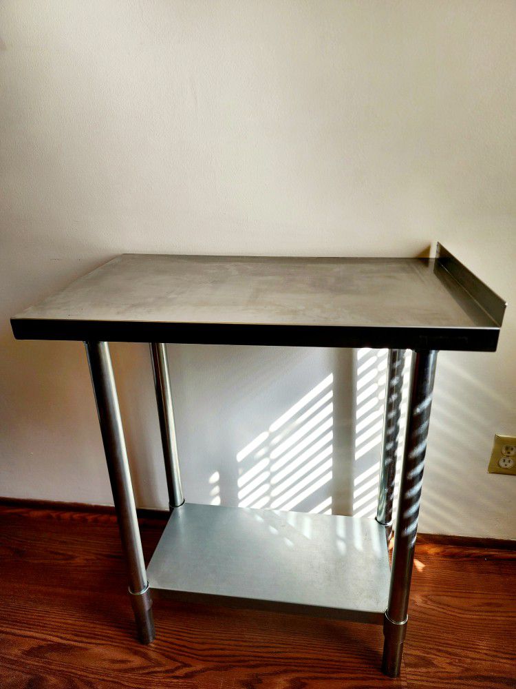 Commercial Bakers Table/ Work Table 30×18