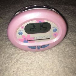 2002 Barbie Alarm Clock and FM Radio