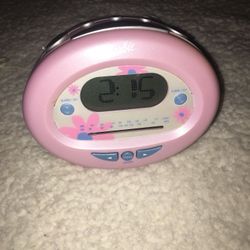 2002 Barbie Alarm Clock and FM Radio