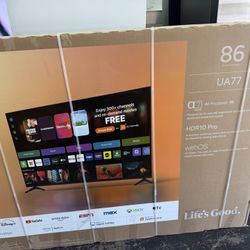 86”LG HDr10 4K SMART TV