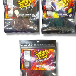 Carne Seca Fuego flaming Fuego blue